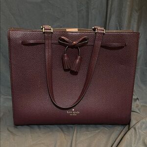 Kate Spade Brown Leather Tote